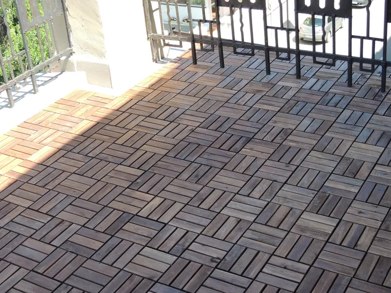 Balkon drewniany - zdjęcie 2