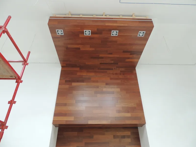 Ściana drewniana wewnętrzna - zdjęcie 1